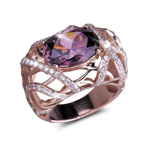 Daniel Steiger Entwined Rose Gold Ring