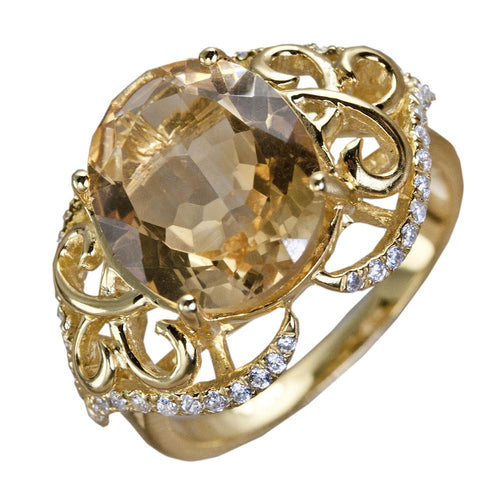 Daniel Steiger Citrine Solero Ring