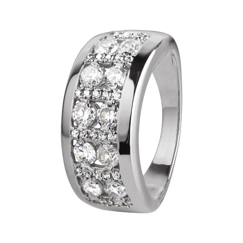 Daniel Steiger Promise Eternity Rhodium Ring