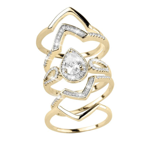 Daniel Steiger Laurel Quintet Ring