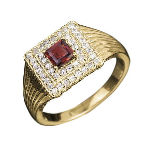 Daniel Steiger Maximo Diamond & Garnet Men&