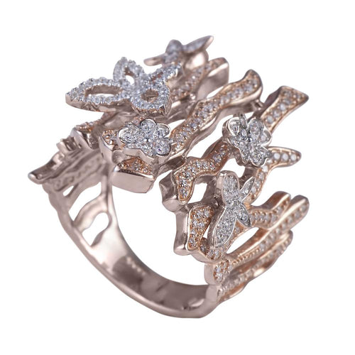 Daniel Steiger Woodland Butterfly Ring