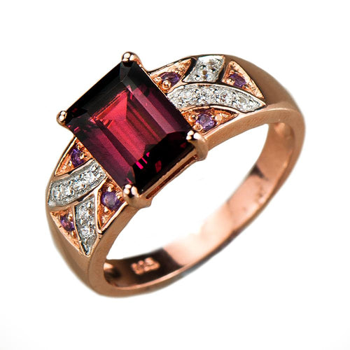 Daniel Steiger Carnation Garnet Ring