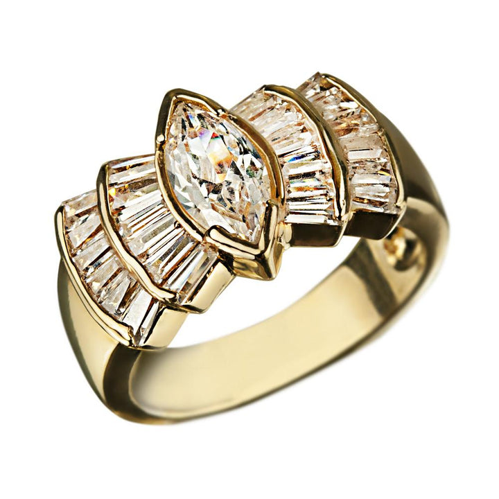 Fan Made Rings Deco Fan Ring | Timepieces International