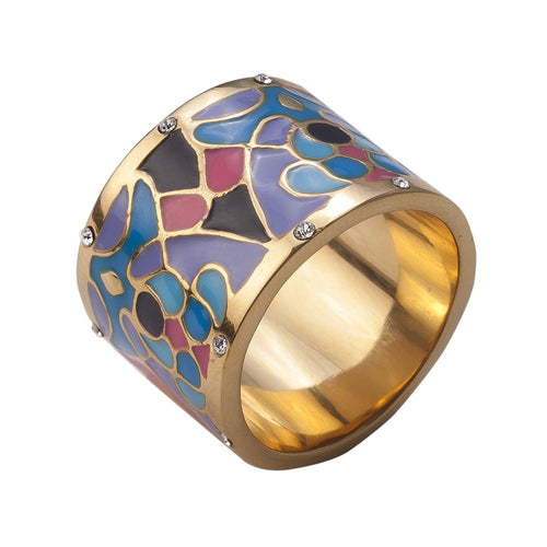 Daniel Steiger Golden Peacock Ring