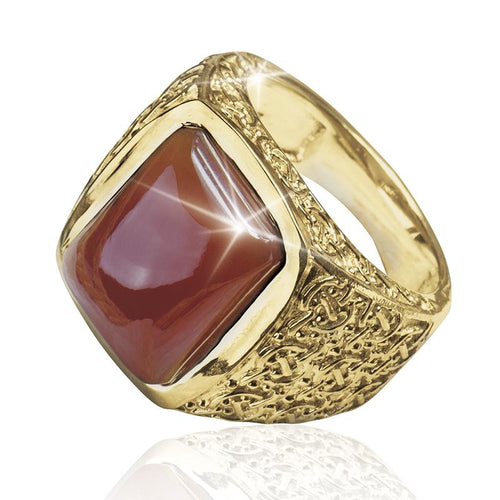 Daniel Steiger Harley Red Agate Ring