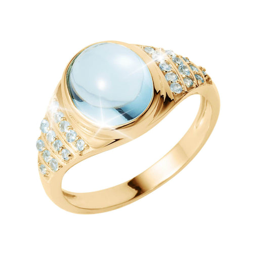 Daniel Steiger Amalfi Blue Topaz Ring