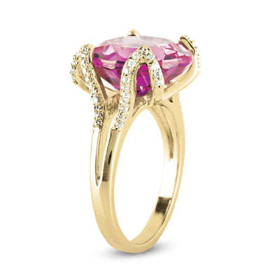 Daniel Steiger Pink Melody Ladies' Ring