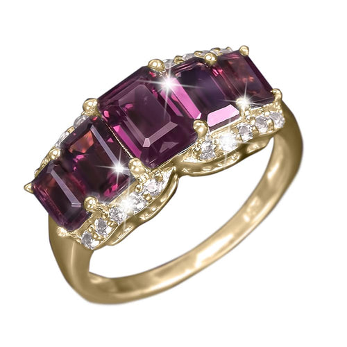 Daniel Steiger Rhodolite Renaissance Ring