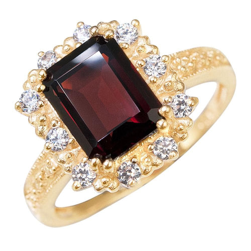 Daniel Steiger Genoa Garnet Ring