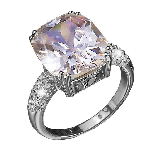 Daniel Steiger Dazzle Ring Rhodium