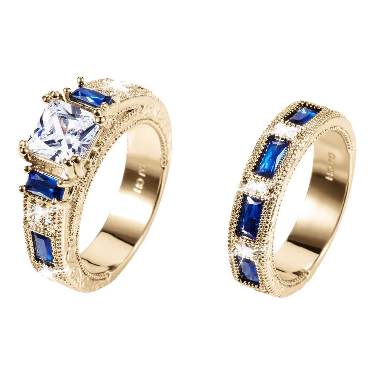 Daniel Steiger Royal Bridal Ring Set