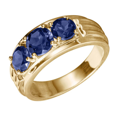 Daniel Steiger Trilogy Sapphire Ring