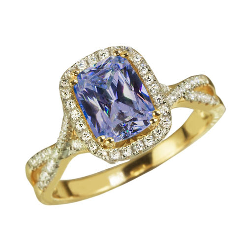 Daniel Steiger Tanzanite Twist Ring