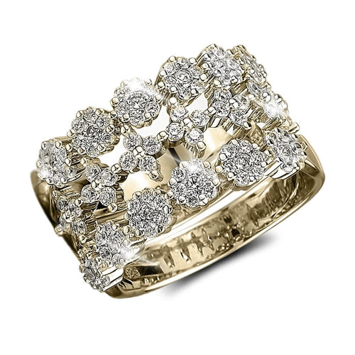 Daniel Steiger Blossom Trio Stacking Rings