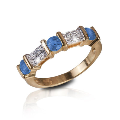 Daniel Steiger Trieste Sapphire Gem Ring