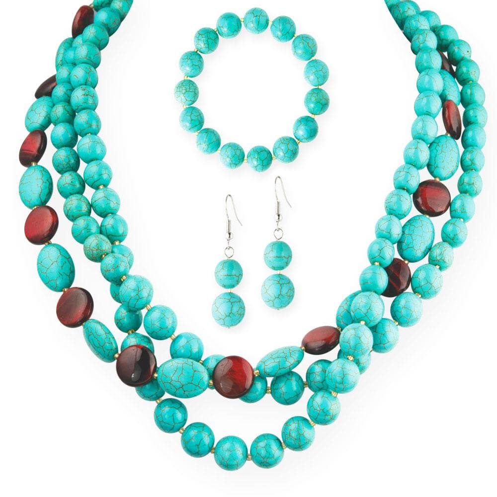 Daniel Steiger Turquoise and Tiger's Eye Collection