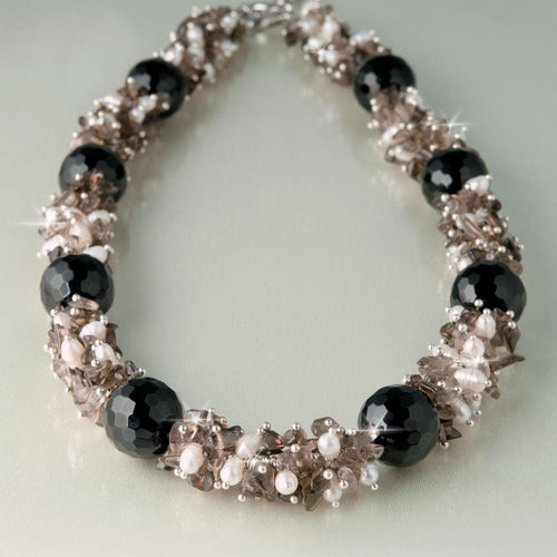 Daniel Steiger Smokey Garland Necklace