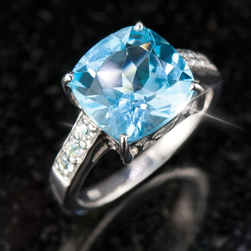 Daniel Steiger Swiss Topaz Cocktail Ring