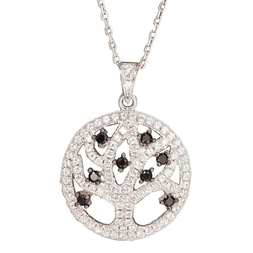 Daniel Steiger Joshua Tree Rhodium Pendant